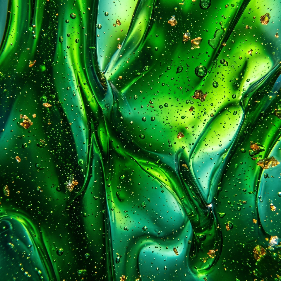 Banaba Leaf macro photograph