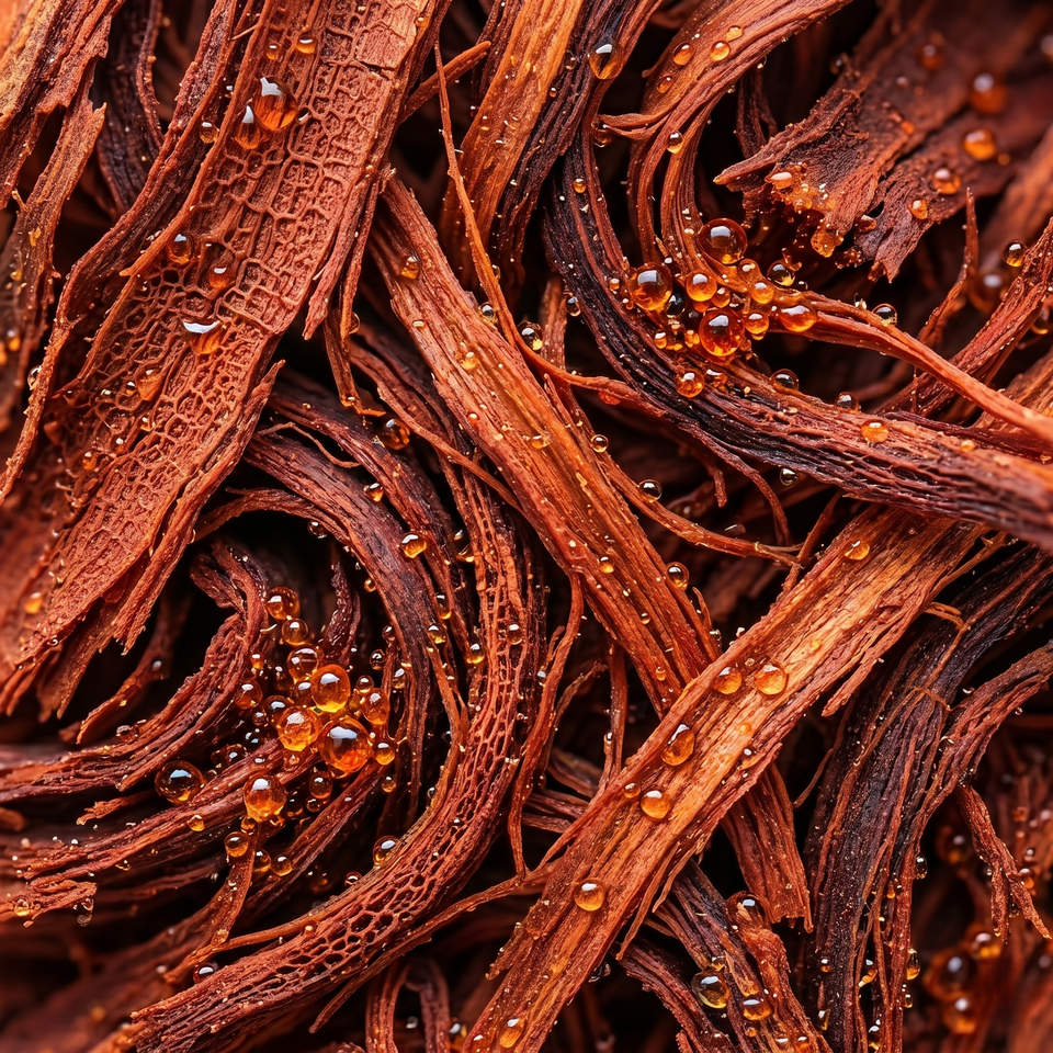 Ceylon Cinnamon macro photograph