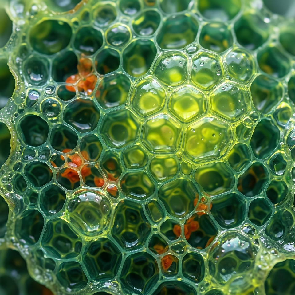 Bitter Melon macro photograph